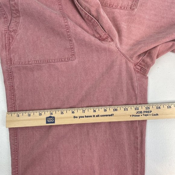 Talbots Jogger Women's Size 34 Pink Utility Cargo Pocket Career Work Casual - Picture 9 of 10